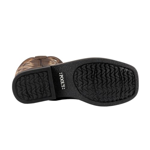 Négyzetorrú WESTERN Gyerekcsizma