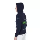 Equestro Férfi multi-logo kapucnis pulóver