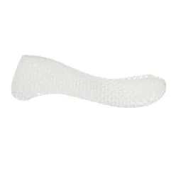   Acavallo Respira Air-Release Soft hátul emelt zselé, fekete