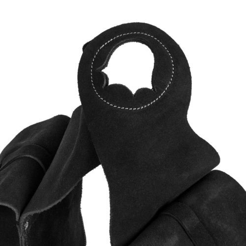 Elülső nyeregtáska velúr bőrből