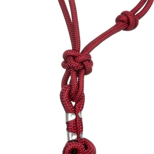 Csomózott kantár vezetővel