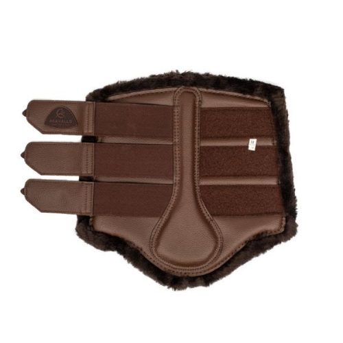 Műszőrrel bélelt Acavallo Anatomical díjlovas bokavédő