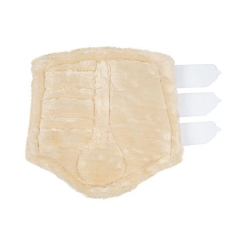 Műszőrrel bélelt Acavallo Anatomical díjlovas bokavédő