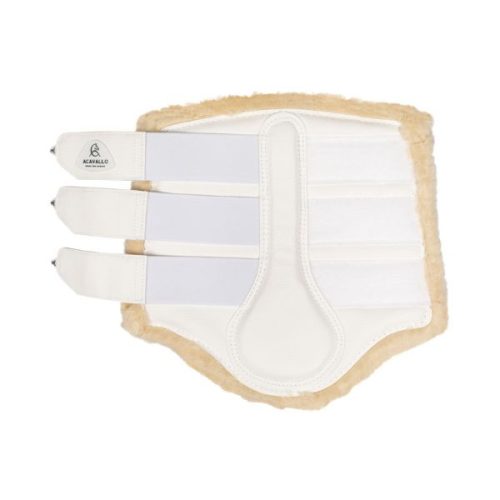 Műszőrrel bélelt Acavallo Anatomical díjlovas bokavédő