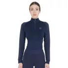 Equestro Női slim fit hosszú ujjú alapréteg