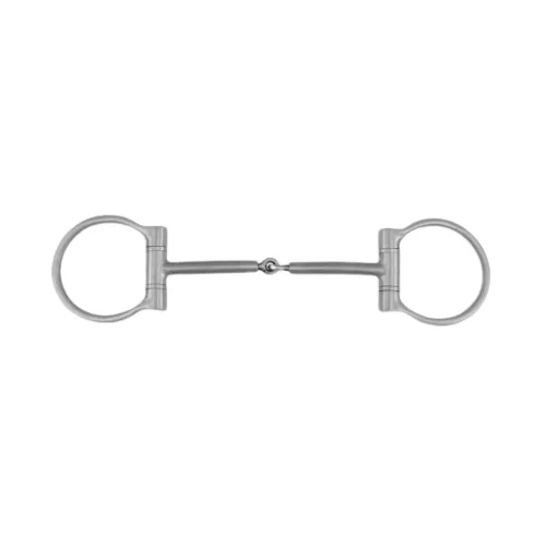 D-RING SNAFFLE BIT PINCHLESS CURVED 10MM
