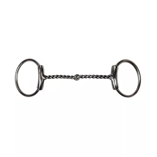 BF O-SNAFFLE BIT ÍVELT ÉS CSAVART DRÓT 6MM