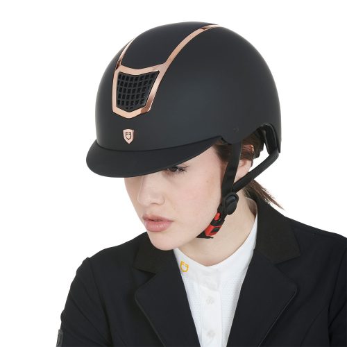 Equestro Eclipse Plain Matt kobak - fekete-rosegold, L