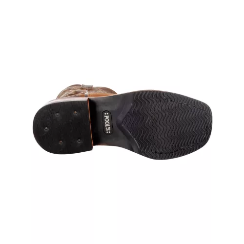 POOL'S WESTERN UNISEX BOOTS 696-30M-CR