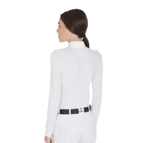 Női hosszú ujjú póló technikai fleece anyagból