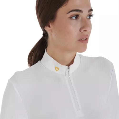 Női hosszú ujjú póló technikai fleece anyagból