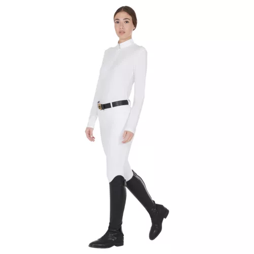 Női hosszú ujjú póló technikai fleece anyagból