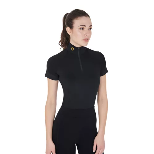 Equestro Női slim fit rövid ujjú alapréteg