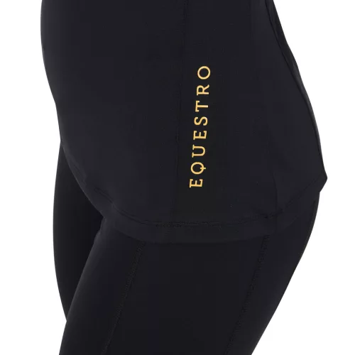 Equestro Női slim fit rövid ujjú alapréteg