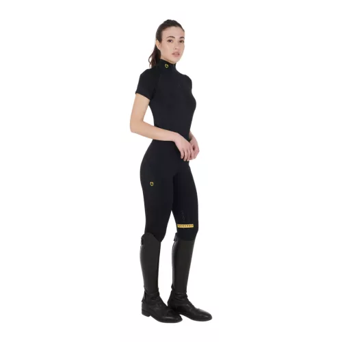 Equestro Női slim fit rövid ujjú alapréteg