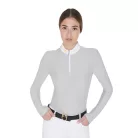 Női hosszú ujjú póló technikai fleece anyagból