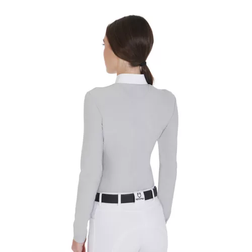 Női hosszú ujjú póló technikai fleece anyagból