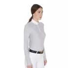 Női hosszú ujjú póló technikai fleece anyagból