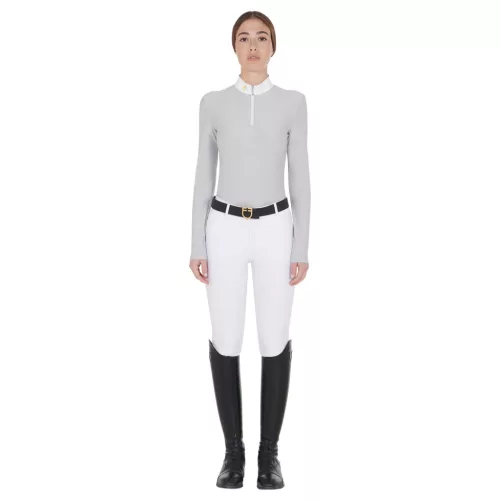 Női hosszú ujjú póló technikai fleece anyagból