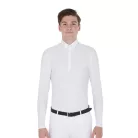 Férfi hosszú ujjú póló technikai fleece anyagból