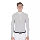 Férfi hosszú ujjú póló technikai fleece anyagból