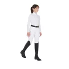 Lány slim fit póló technikai fleece anyagból
