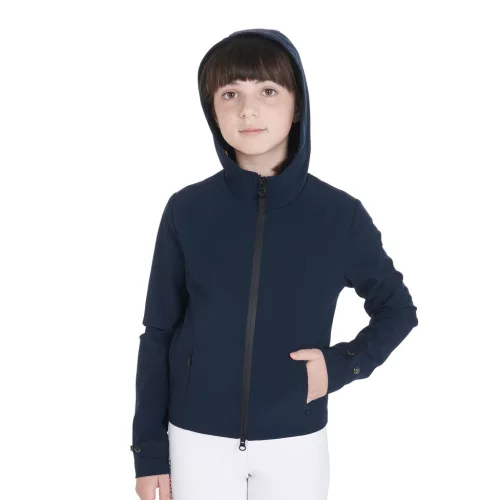 Equestro Gyerek slim fit softshell dzseki technikai anyagból
