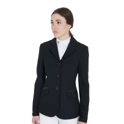 Equestro Perforated női zakó - fekete, XS