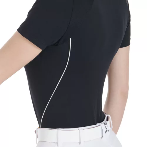 Equestro Női slim fit technikai edzőpóló