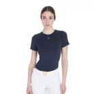 Equestro Női slim fit technikai edzőpóló