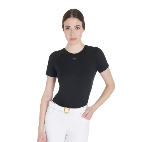 Equestro Női slim fit technikai edzőpóló