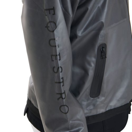 Equestro Gyerek szélálló, cipzáras kapucnis esőkabát