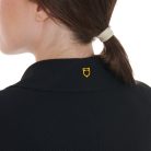 Női versenykabát négy gombbal, perforált anyagból