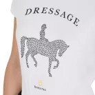 Equestro Női slim fit pólóruha díjlovas rhinestone-nal