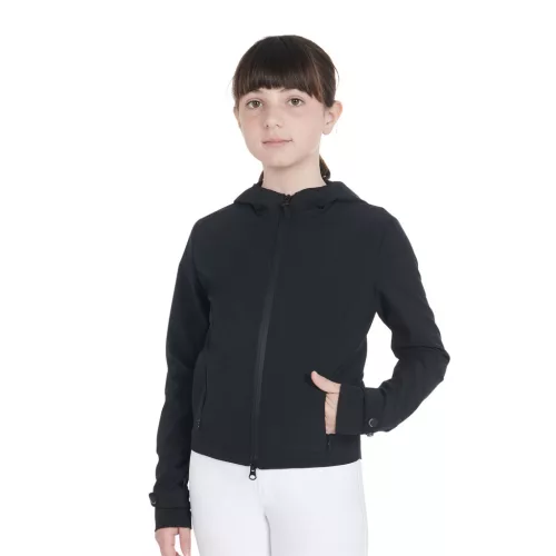 Equestro Gyerek slim fit softshell dzseki technikai anyagból