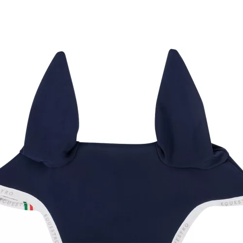 Equestro GP hosszított fülvédő - sötétkék-fehér, Full