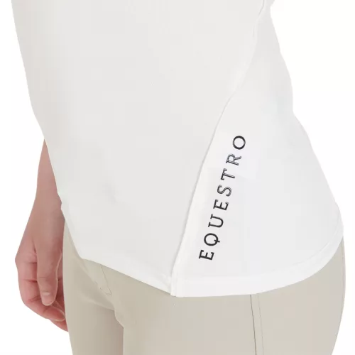 Equestro Gyerek slim fit edzőpóló - magas teljesítmény