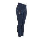 Lány slim fit tapadó leggings logóval