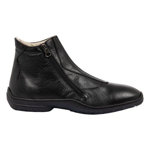 BUFFALO LEATHER SHORT BOOTS CANOVA