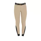 Női slim fit tapadós lovaglónadrág logóval