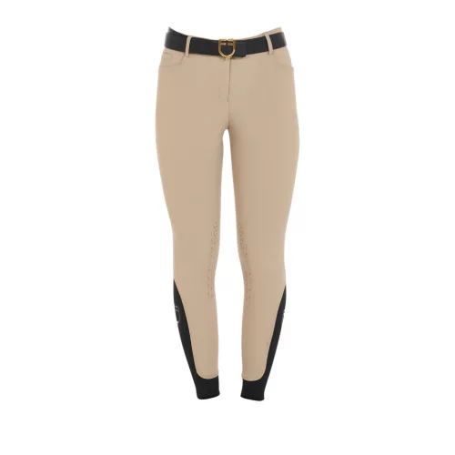 Női slim fit grip lovaglónadrág logóval