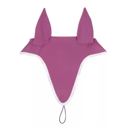 Equestro GP hosszított fülvédő - pink-fehér, Póni