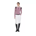 Női slim fit póló technikai anyagból