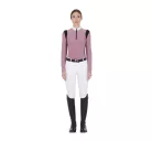 Női slim fit póló technikai anyagból