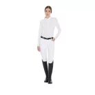 Női slim fit póló technikai anyagból