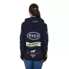 Unisex többszörös logós fleece softshell dzseki