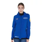 Unisex többszörös logós fleece softshell dzseki