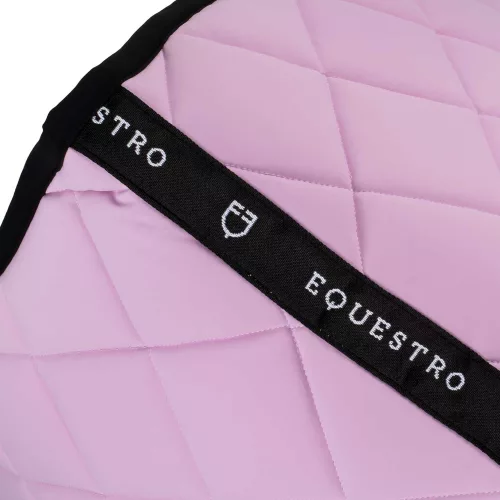 Equestro Embroidered Logo ugró nyeregalátét - orchidea