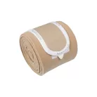 Antipilling polár fásli (4 db), one size, homok/fehér