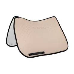   Acavallo Bamboo Silicone Grip díjlovas nyeregalátét, Full, bézs
